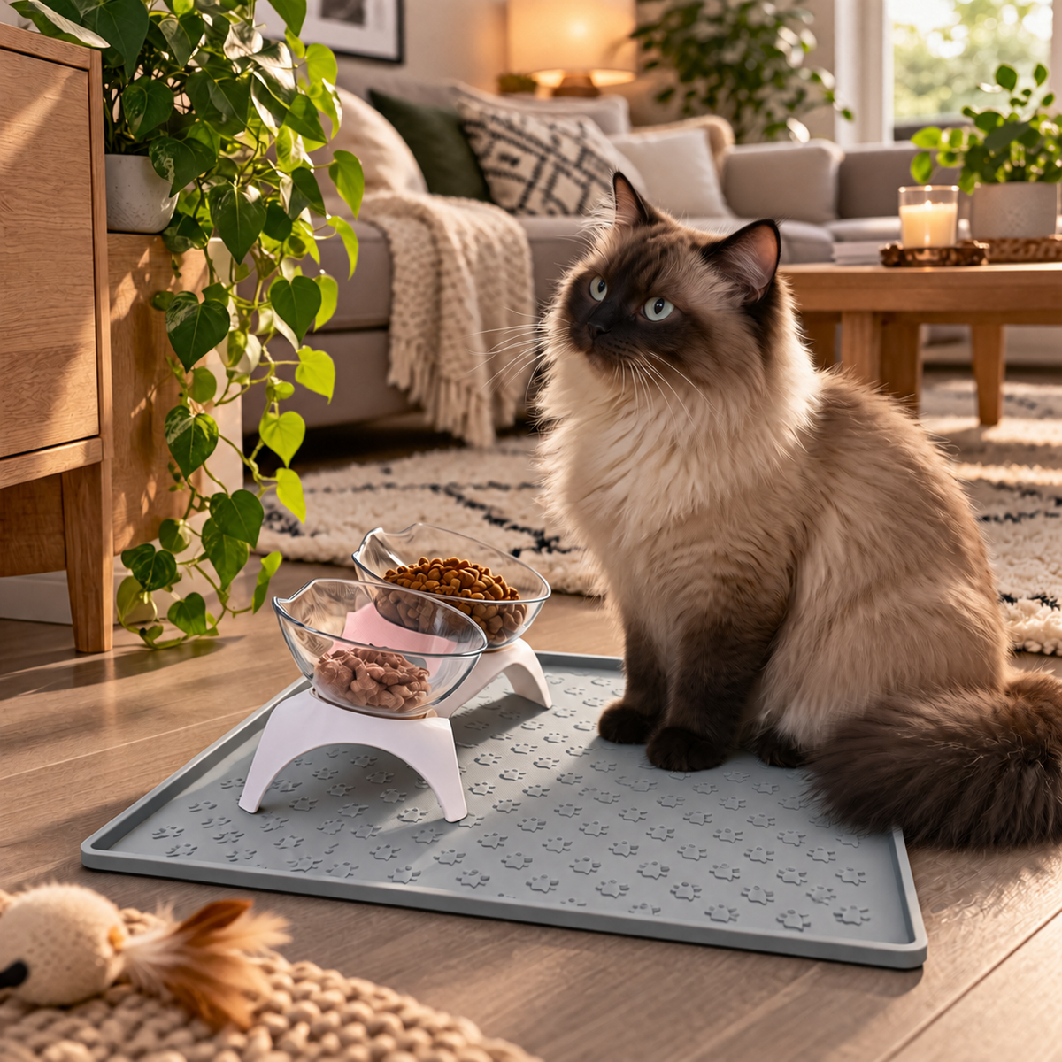 Set de Propreté - Le tapis silicone qui protège votre sol