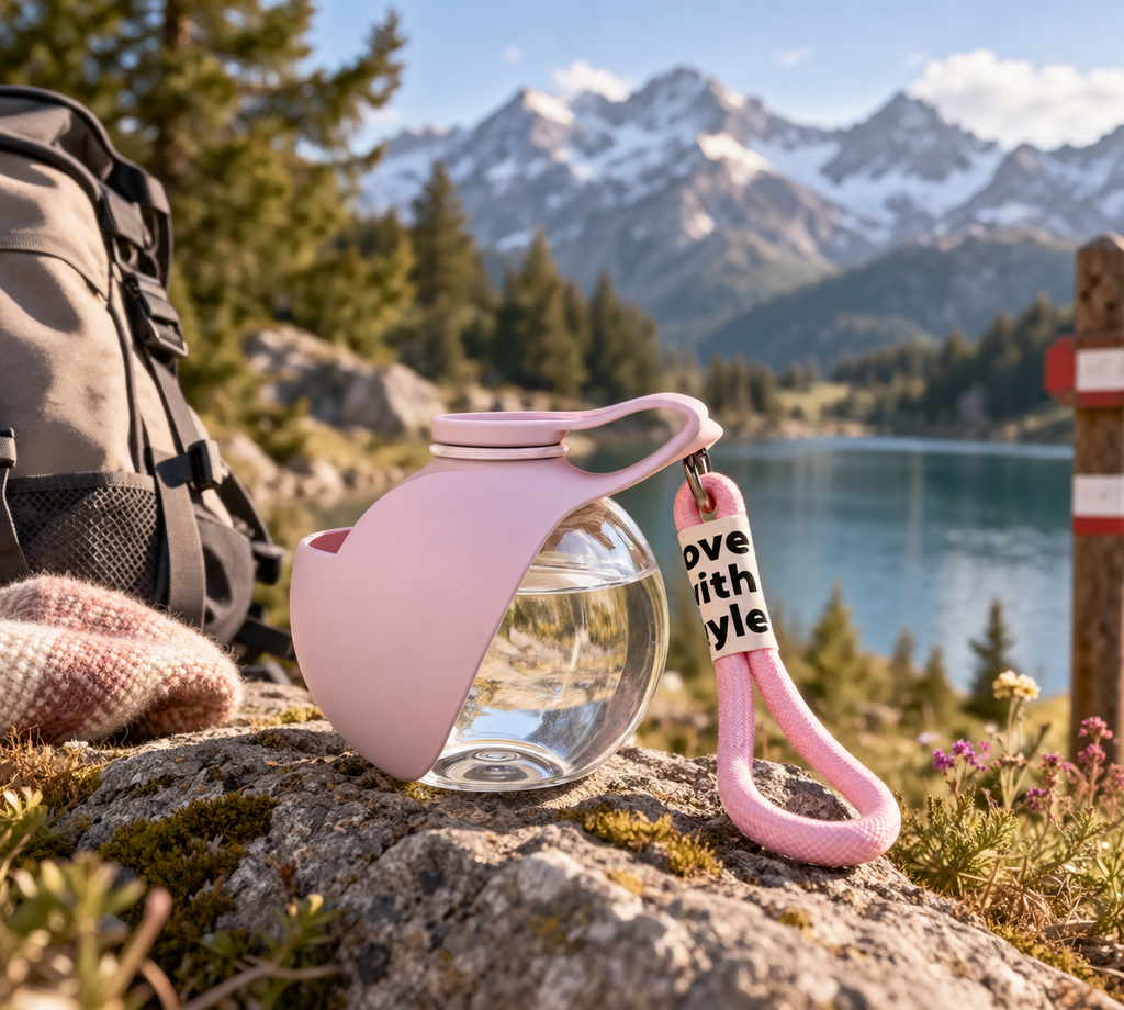 Gourde Nomade chat - L'hydratation qui vous suit en promenade