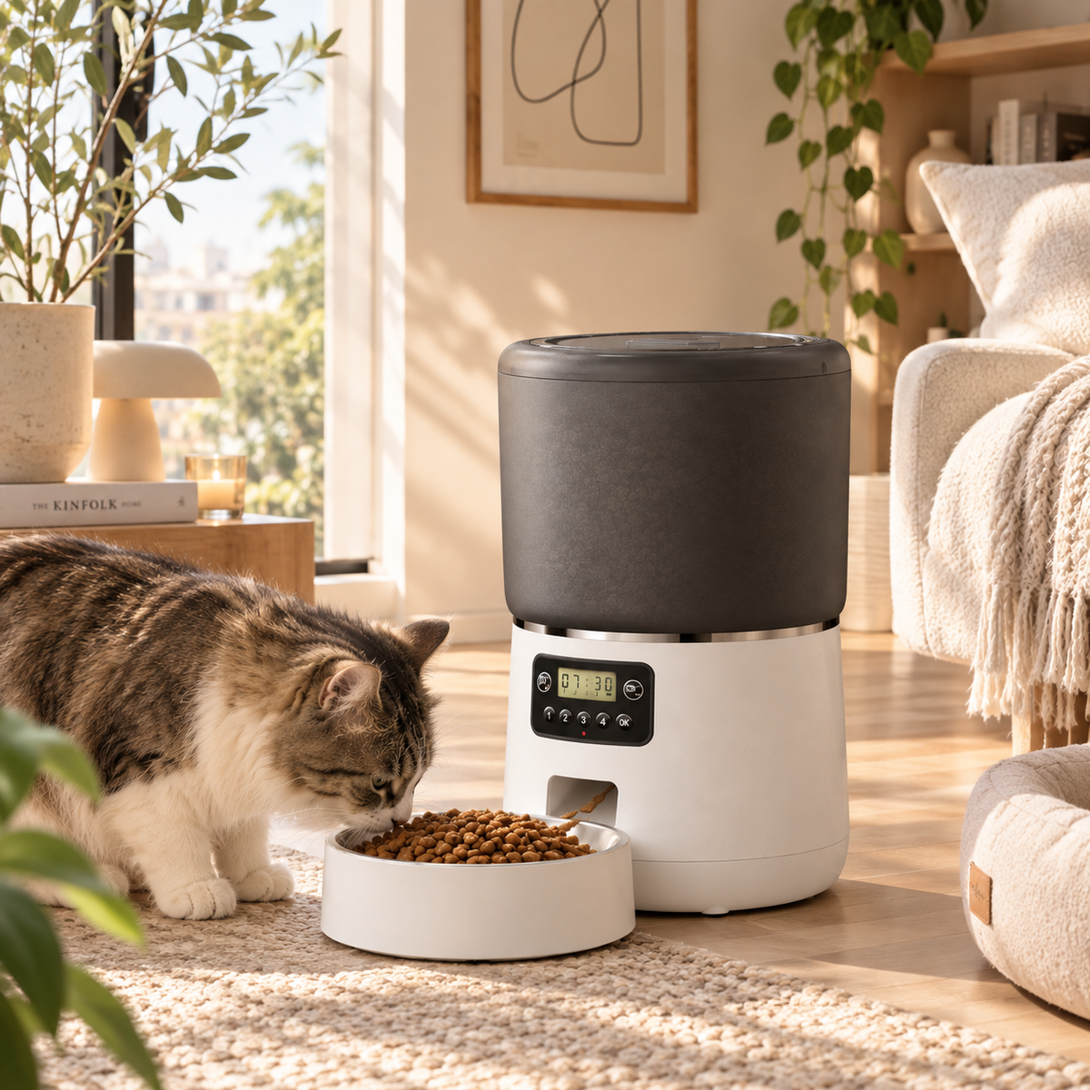 Distributeur Repas Programmable - Pour des repas réguliers, même loin de la maison